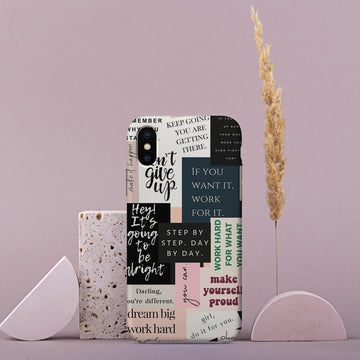 AA007 - Motivational Quotes - Mobile Case