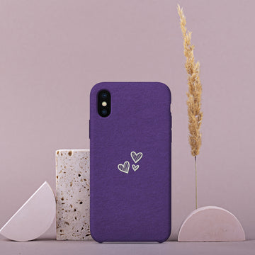 AA042 - Vintage Hearts - Mobile Case