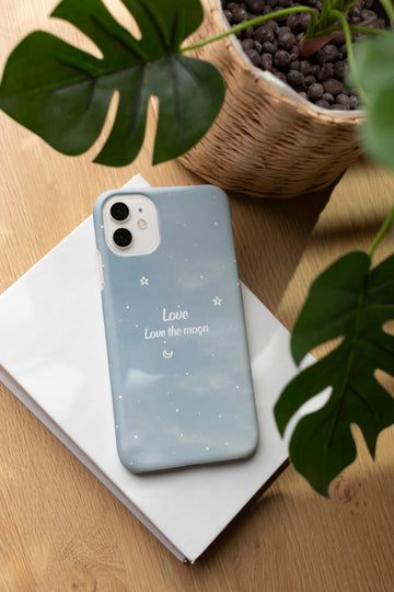 AD010 - Love The Moon - Mobile Case