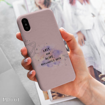 RD001 - Lost And Alive - Quote Mobile Case