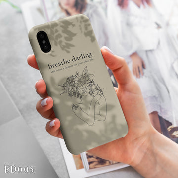 RD005 - Breathe Darlings - Aesthetic Mobile Case