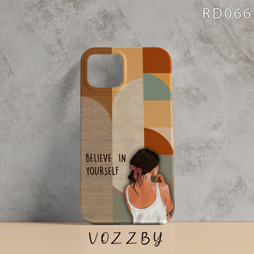 RD066 - Belive In Yourself - Aesthetic Mobile Case