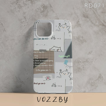 RD071 - Life Goes On - Aesthetic Mobile Case