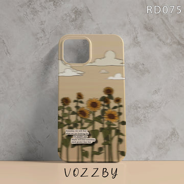 RD075 - Someday, We`ll Find What We`re Looking For - Floral Mobile Case