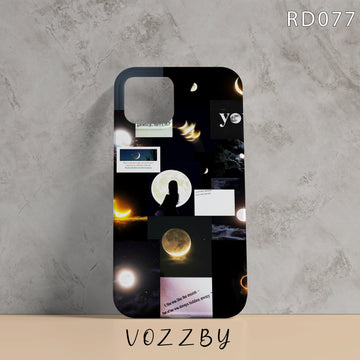 RD077 - Pretty Isn`t It? - Moon Mobile Case