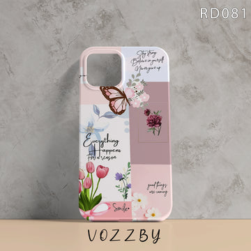 RD081 - Smile - Butterfly Mobile Case