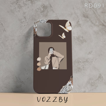 RD091 - Hijab Girl - Aesthetic Mobile Case
