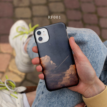 RF001 - Moon & Clouds - Aesthetic Mobile Case