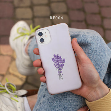 RF004 - Lavender - Floral Mobile Case