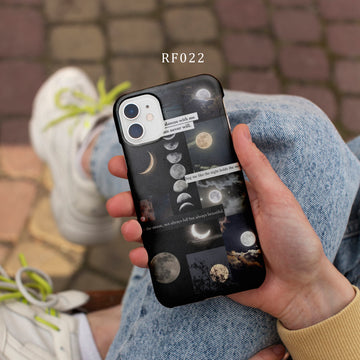 RF022 - Hug Me Like The Night Holds The Moon - Aesthetic Mobile Case