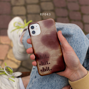 RF043 - Shit! - Heart Mobile Case