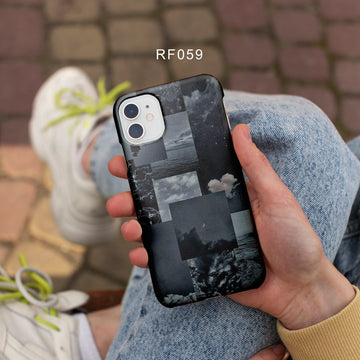 RF059 - Moon & Clouds - Aesthetic Mobile Case