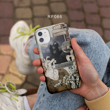 RF066 - The Sound of Rain - Heart Mobile Case