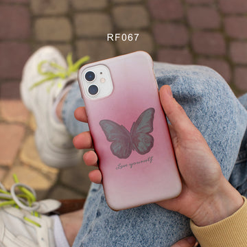 RF067 - Love Yourself - Butterfly Mobile Case