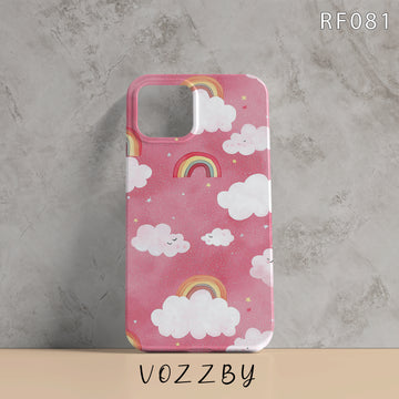 RF081 - Clouds & Rainbow - Aesthetic Mobile Case