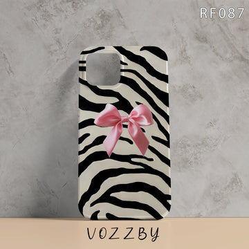 RF087 - Pink Bow - Aesthetic Mobile Case