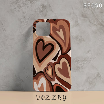 RF090 - Heart Pattern - Mobile Case