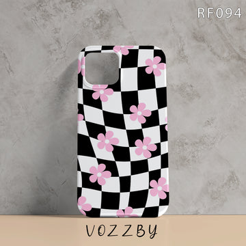 RF094 - Pink Floral - Mobile Case