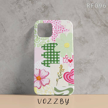 RF096 - Love - Floral Mobile Case