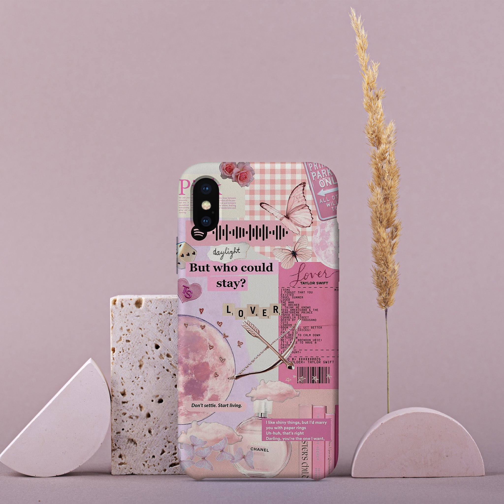 AA003 - But Who could Stay? - Aesthetic Mobile Case