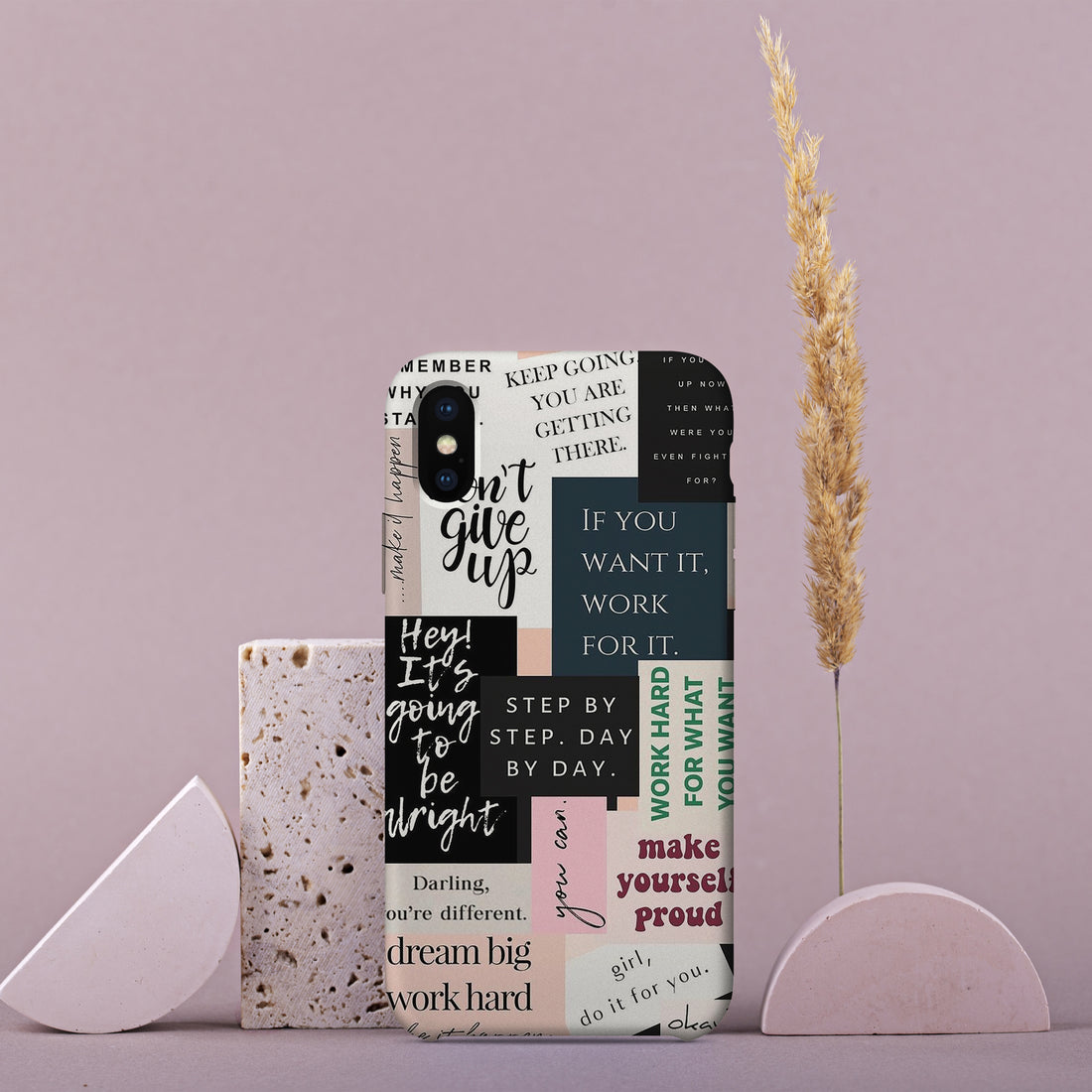 AA007 - Motivational Quotes - Mobile Case