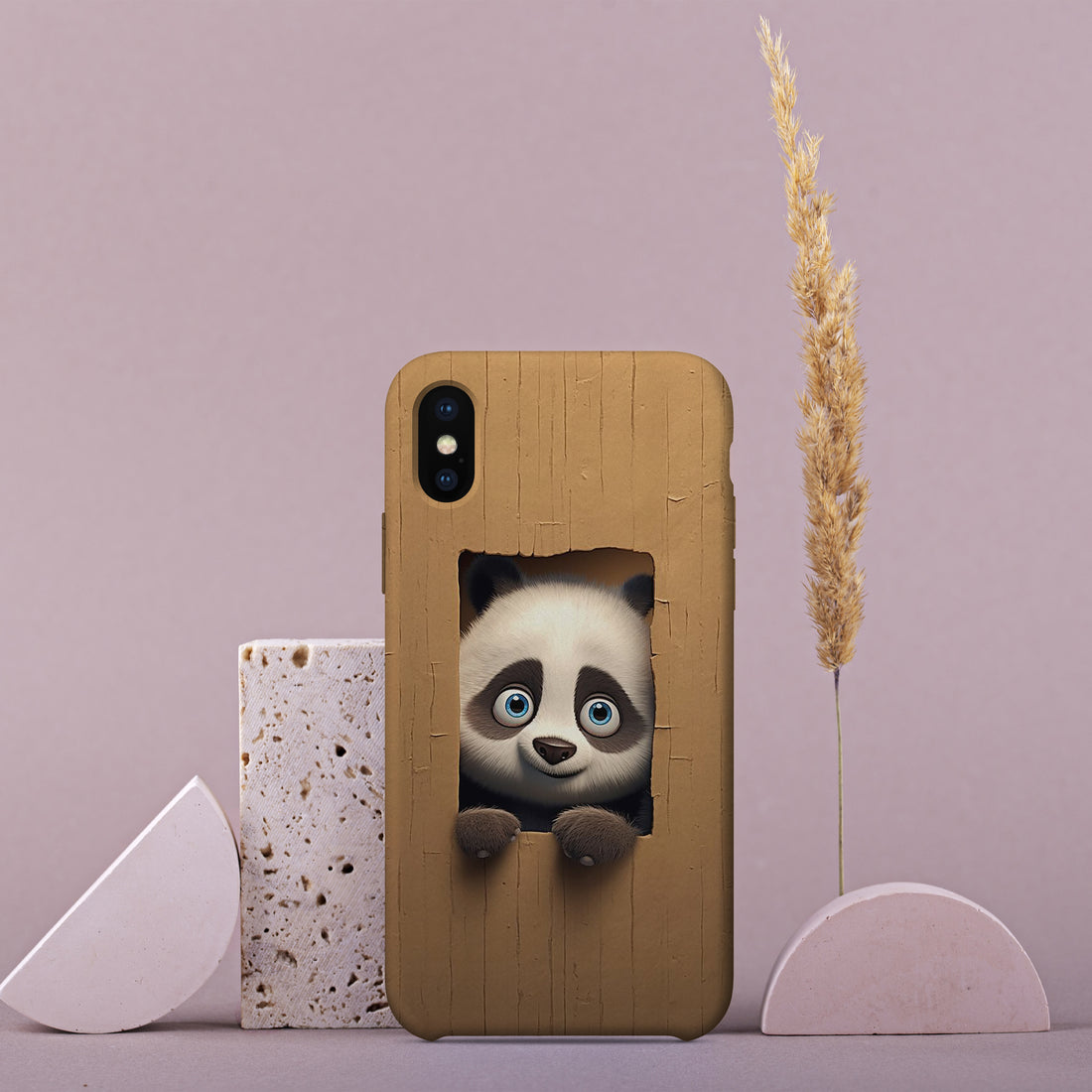 AA008 - Cute Panda - Mobile Case