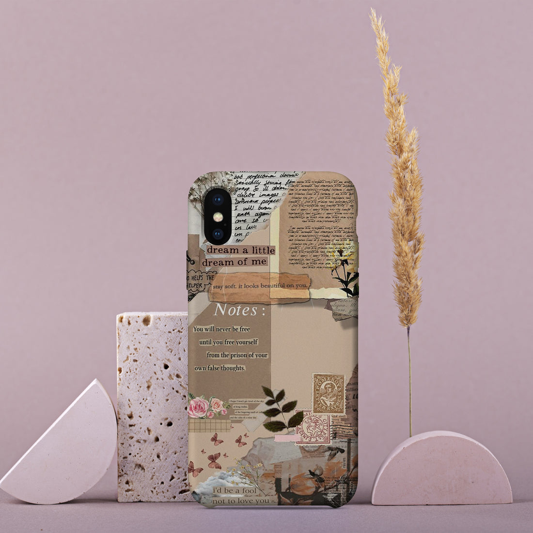 AA010 - Dream a Little - Quotes Mobile Case