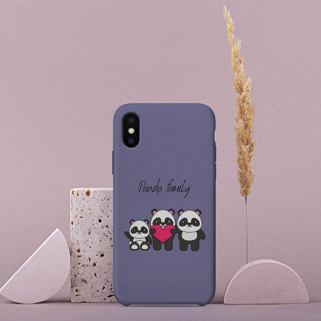 AA015 - Panda Family - Mobile Case