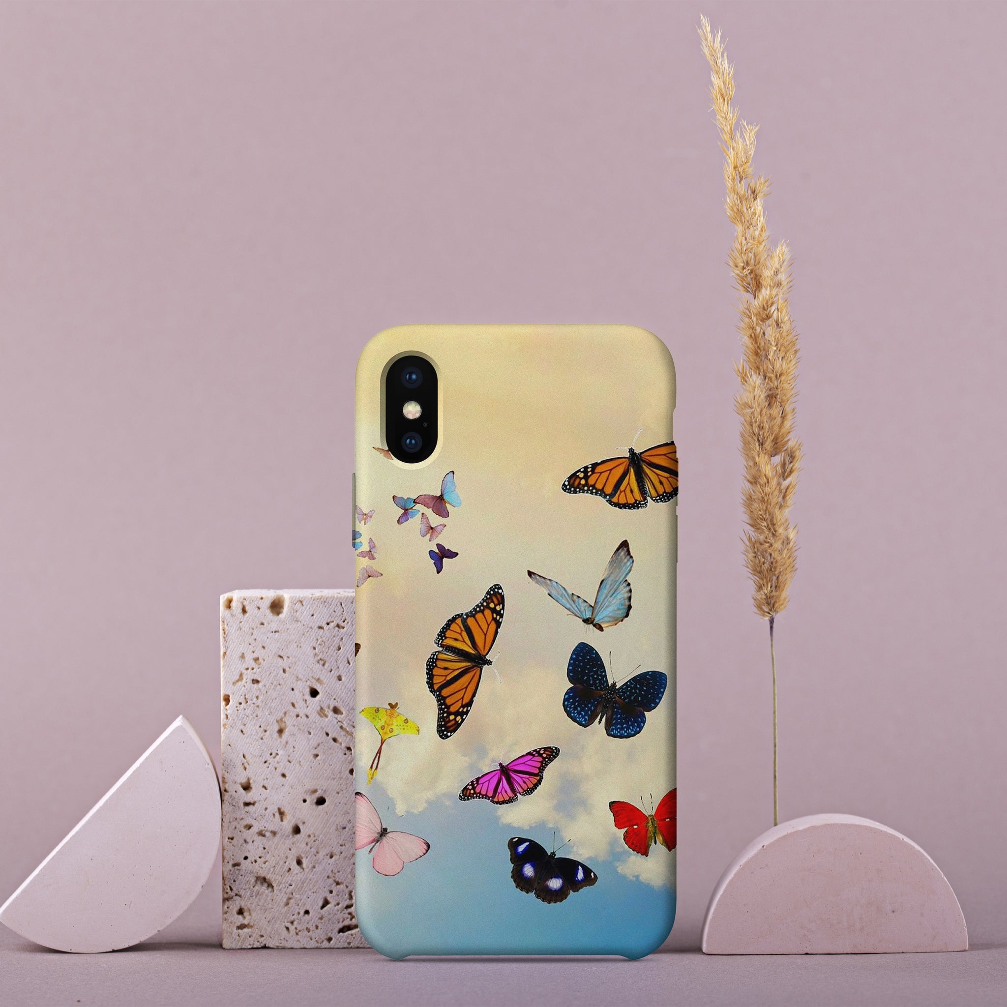 AA052 - Multi-Color Butterflies - Mobile Case