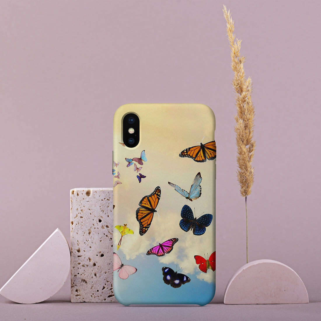 AA052 - Multi-Color Butterflies - Mobile Case
