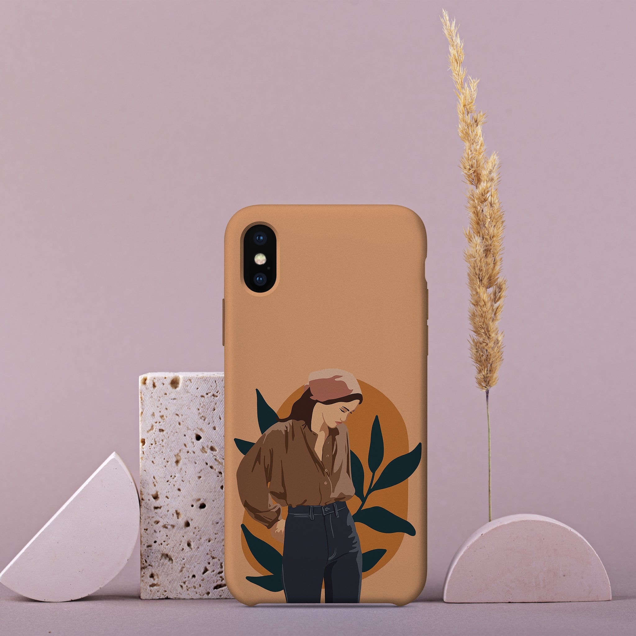 AA066 - Illustration of Women - Aesthetic Mobile Case