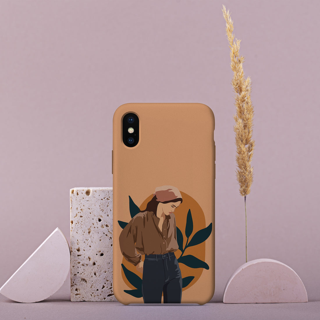 AA066 - Illustration of Women - Aesthetic Mobile Case