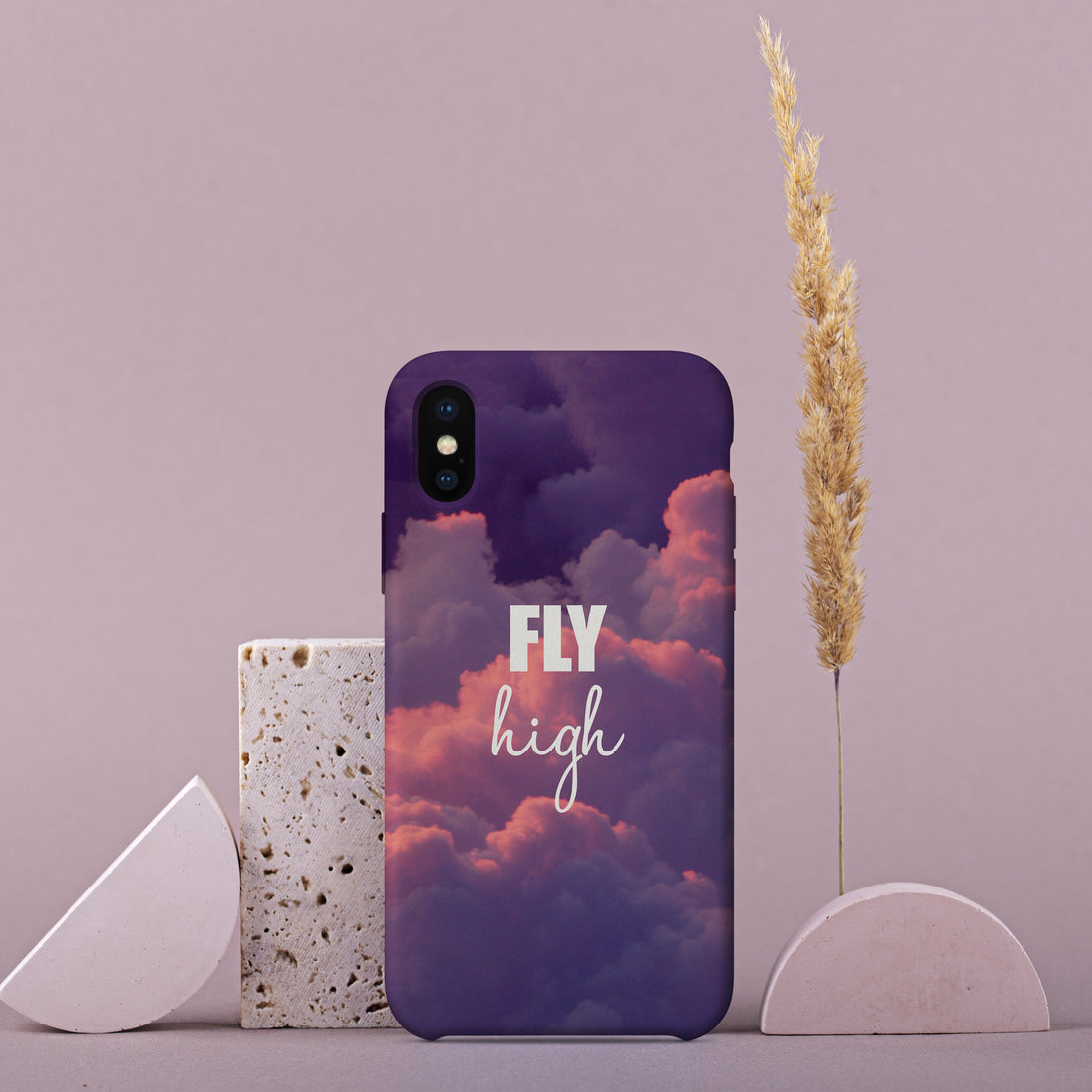 AA071 - Fly High - Clouds Mobile Case