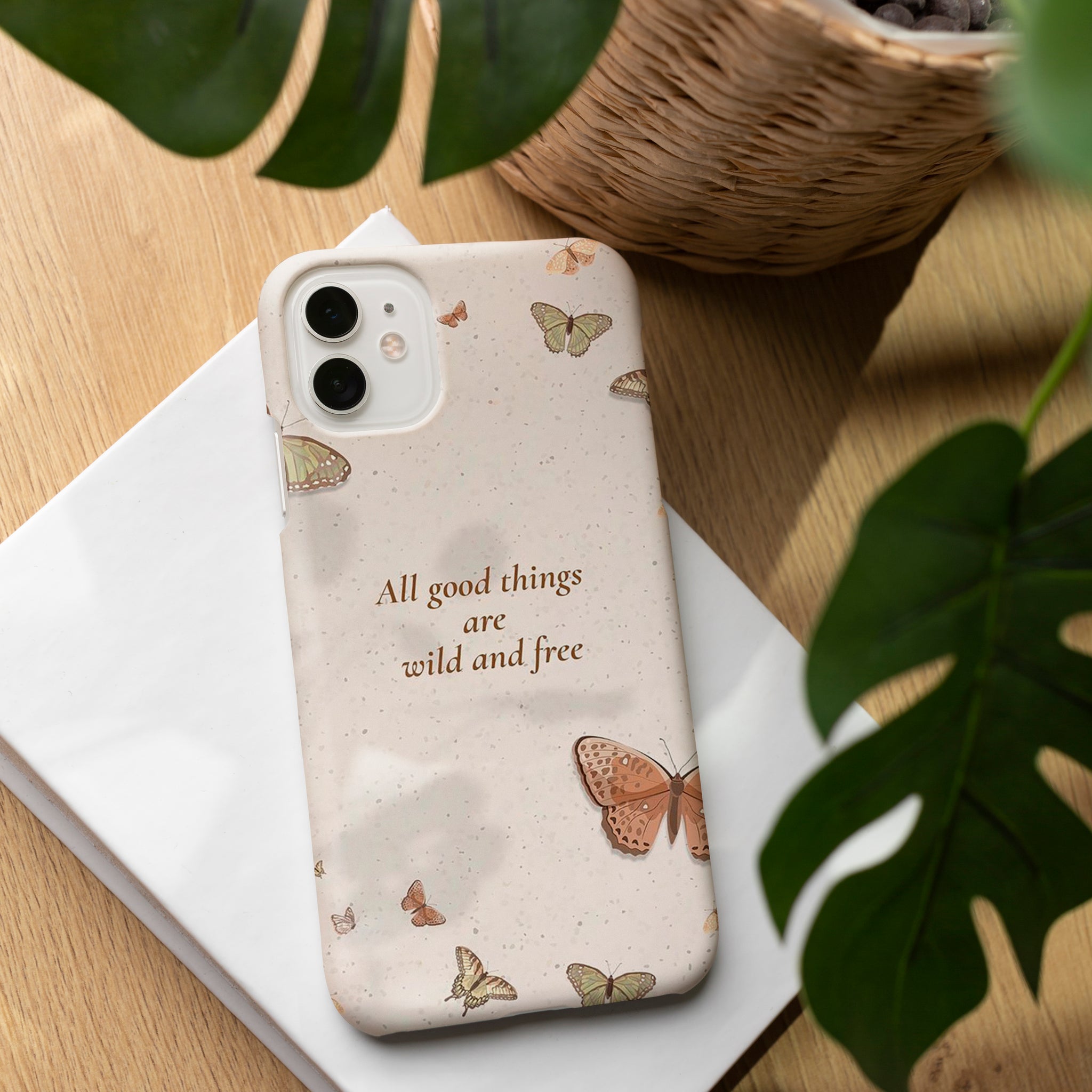 AD012 - Are Good Things Are Wild And Free - Mobile Case