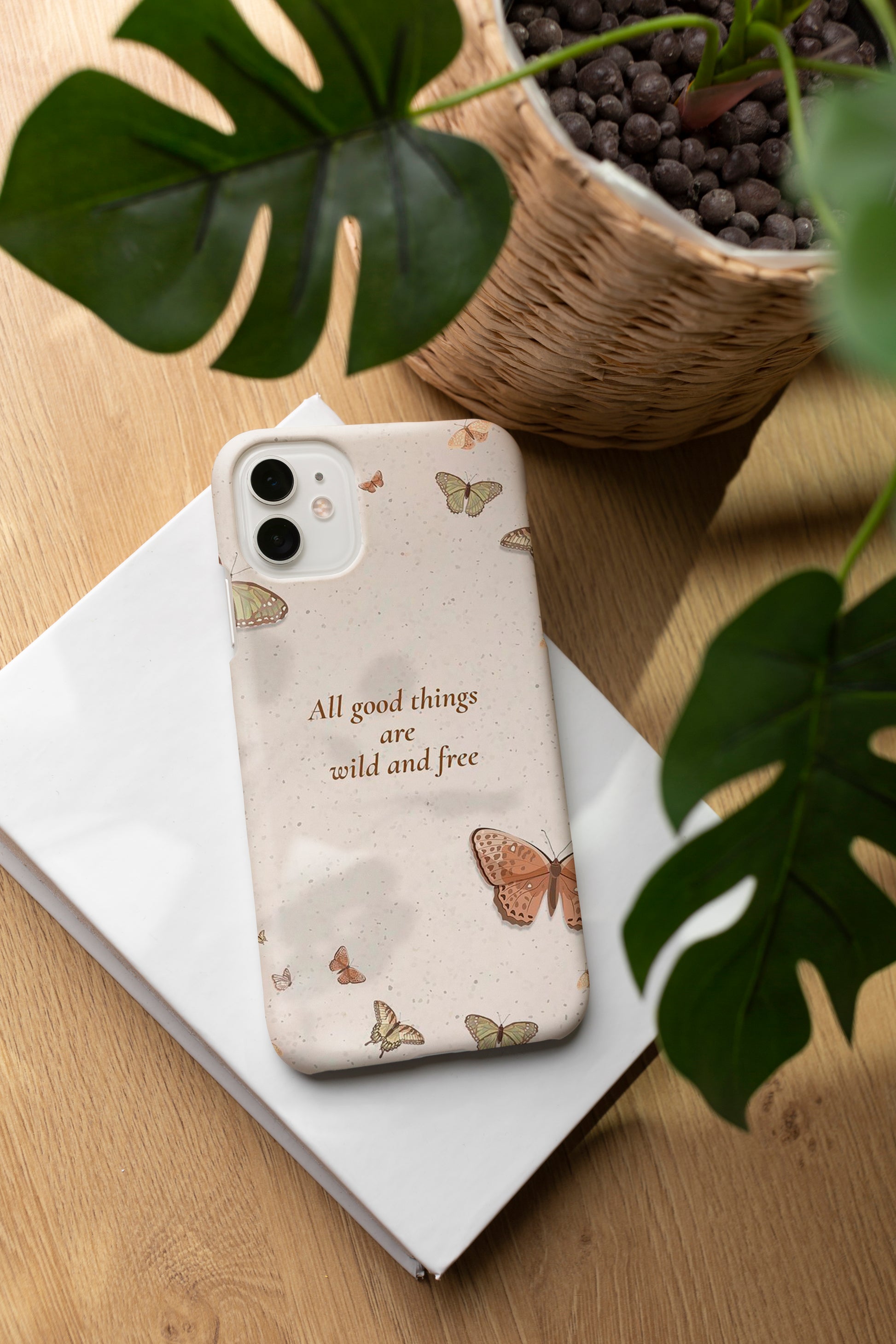 AD012 - Are Good Things Are Wild And Free - Mobile Case