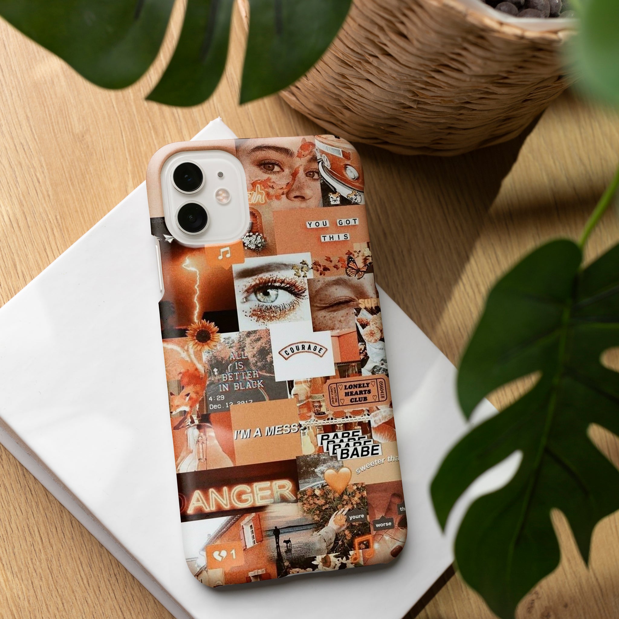 AD023 - Anger - Aesthetic Mobile Case