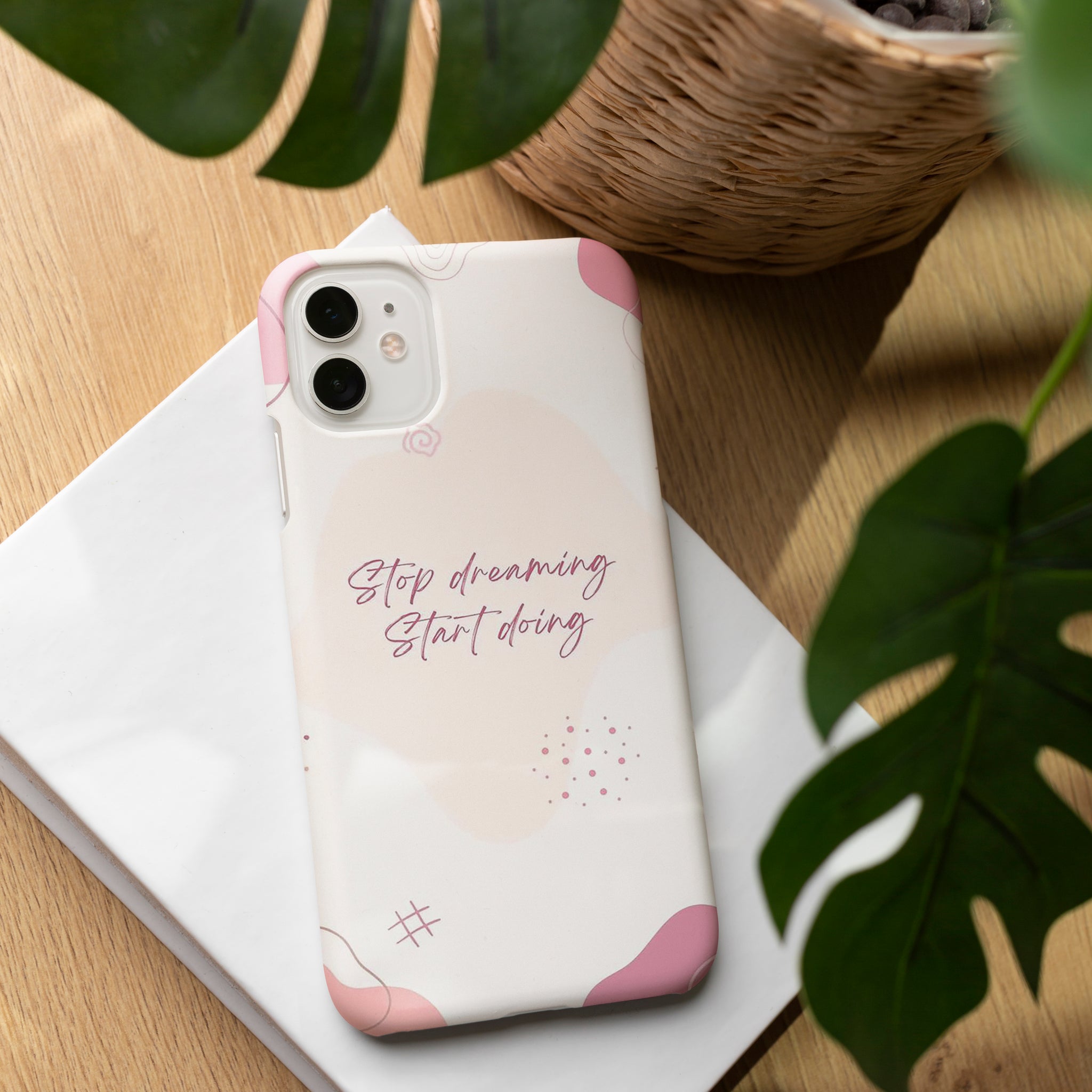 AD032 - Stop Dreaming, Start Doing - Quote Mobile Case