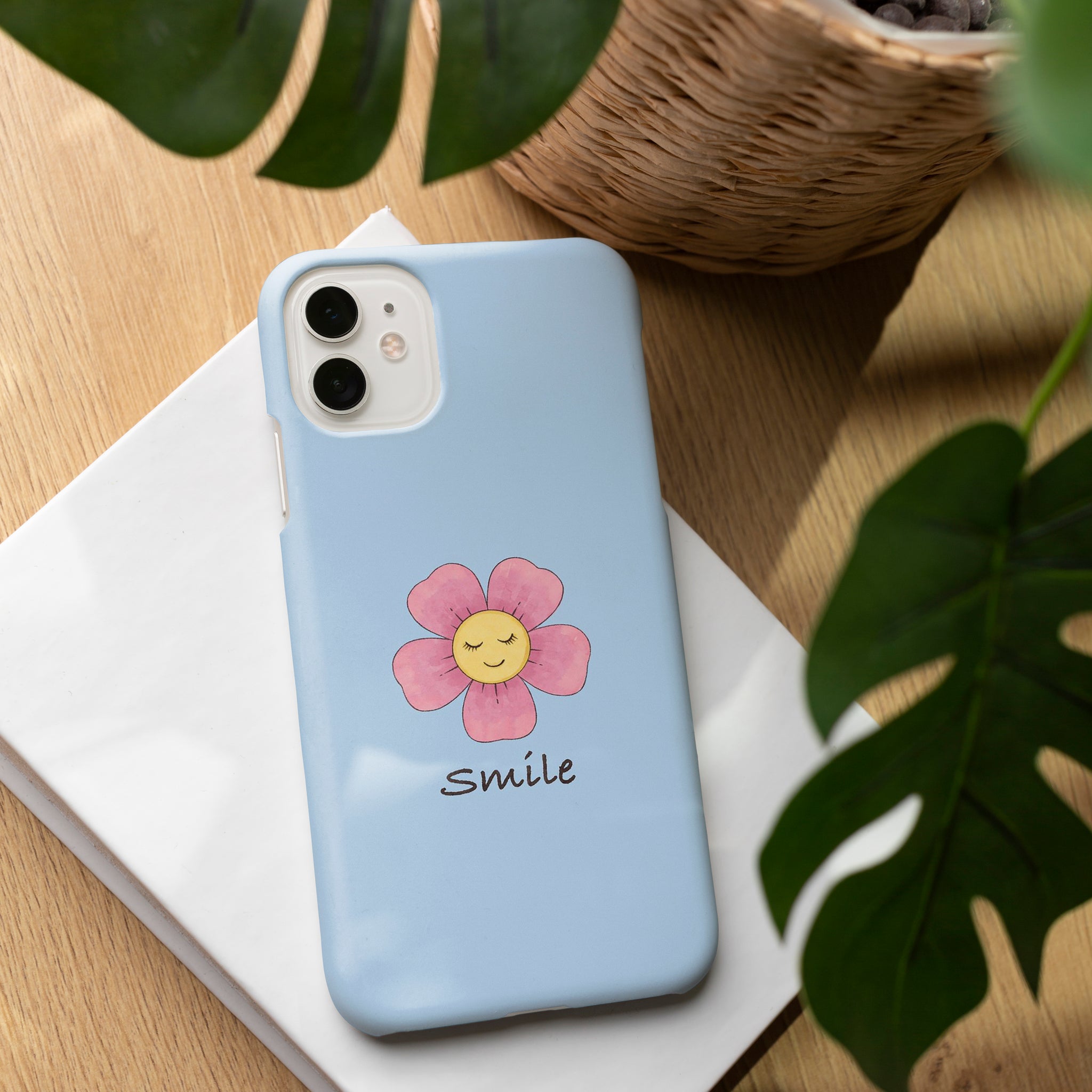 AD033 - Smile - Floral Mobile Case