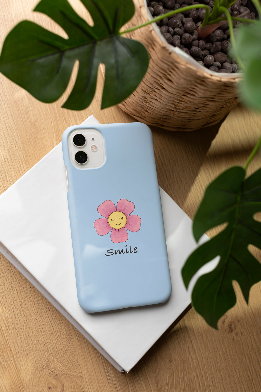 AD033 - Smile - Floral Mobile Case