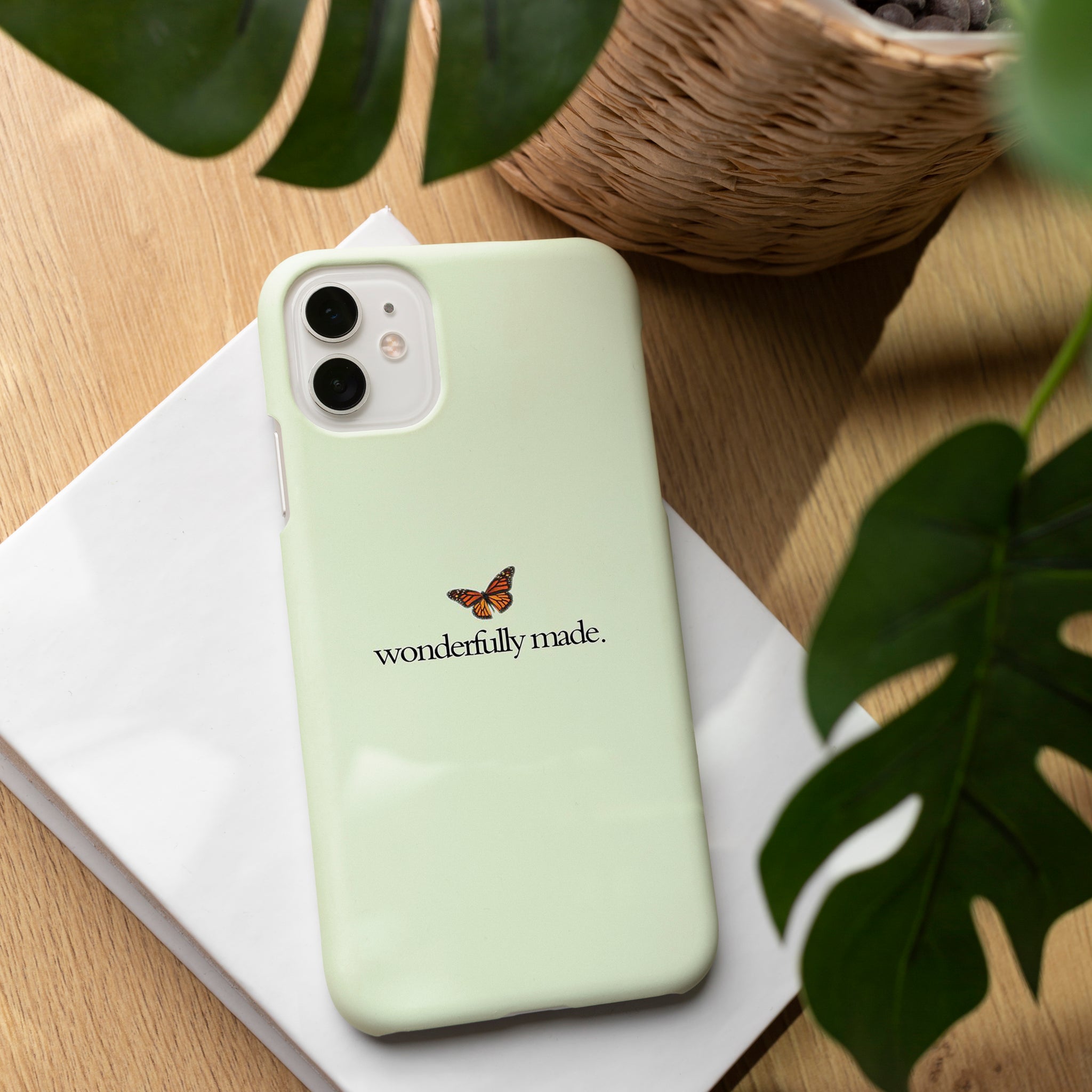 AD036 - Wonderfully Made - Butterfly Mobile Case