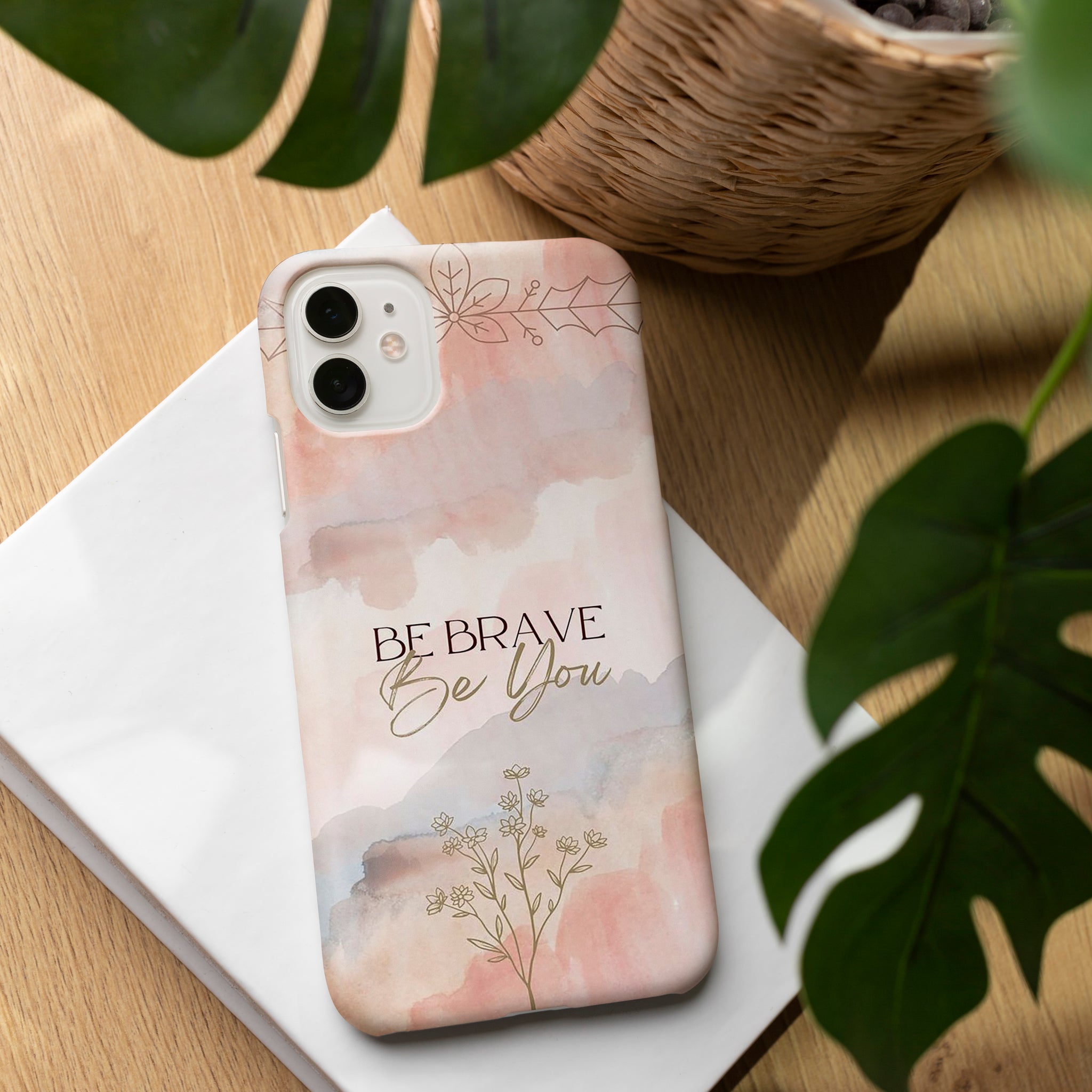 AD055 - Be Brave - Clouds Mobile Case