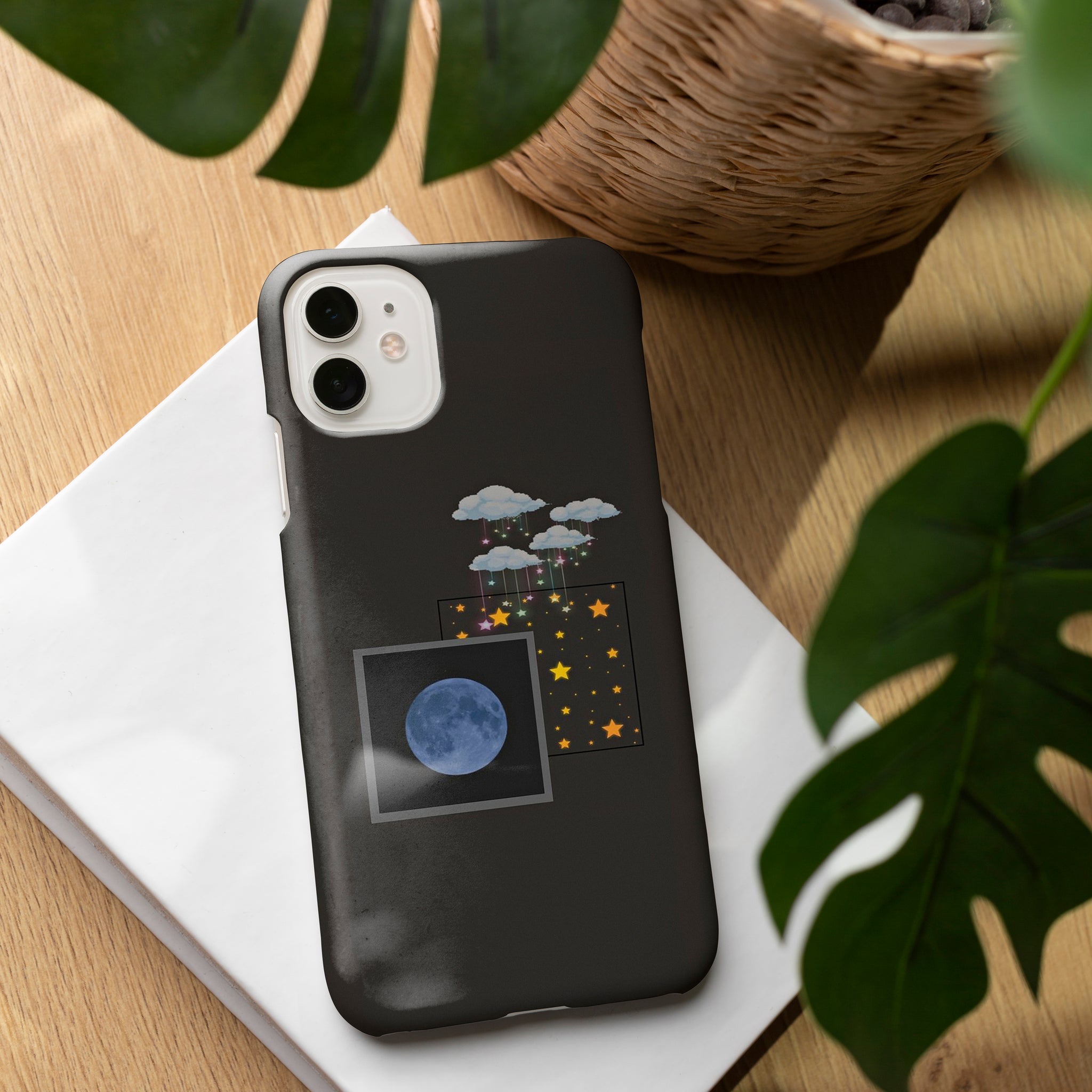AD080 - Moon & Clouds - Mobile Case