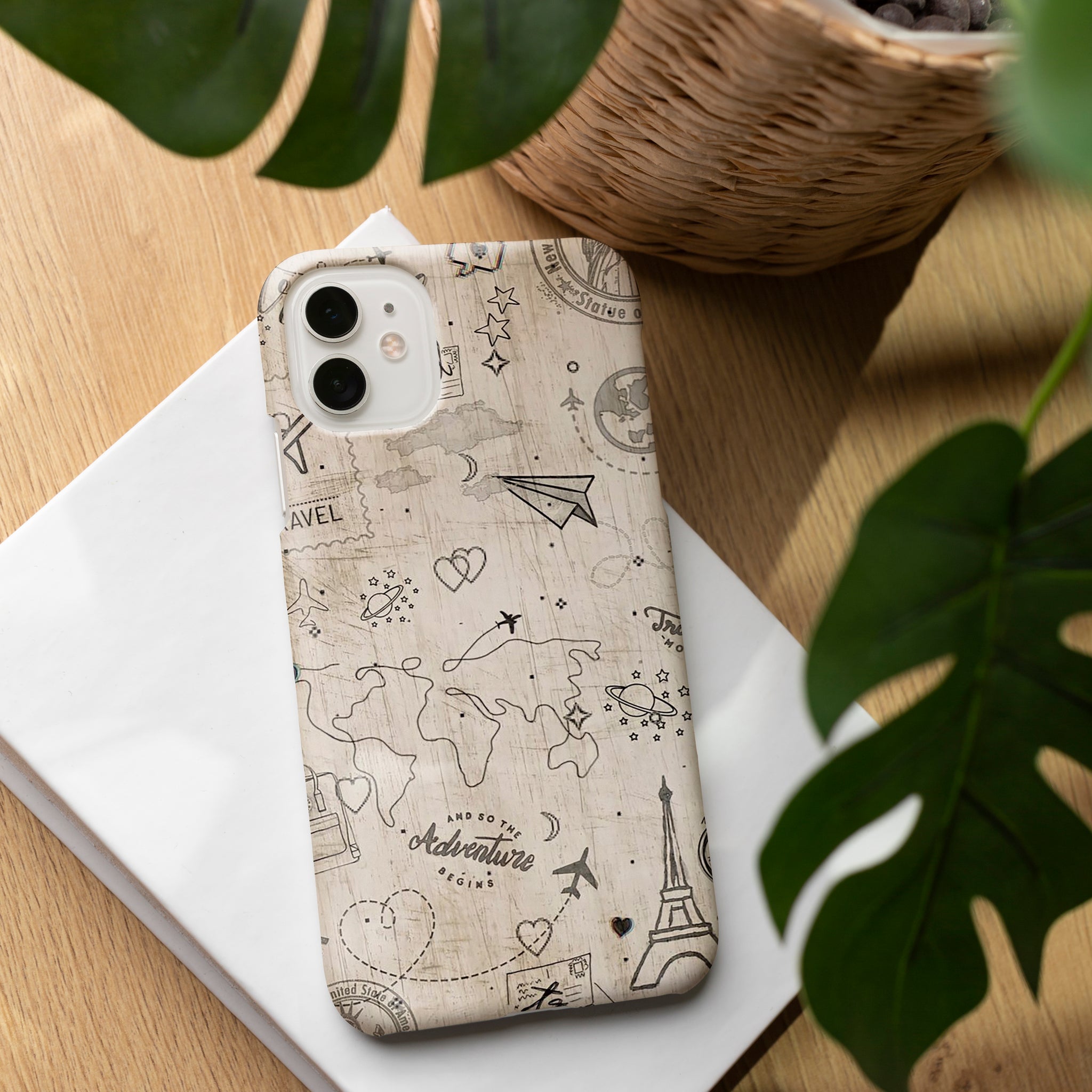 AD082 - Adventures Begins - Travel Mobile Case