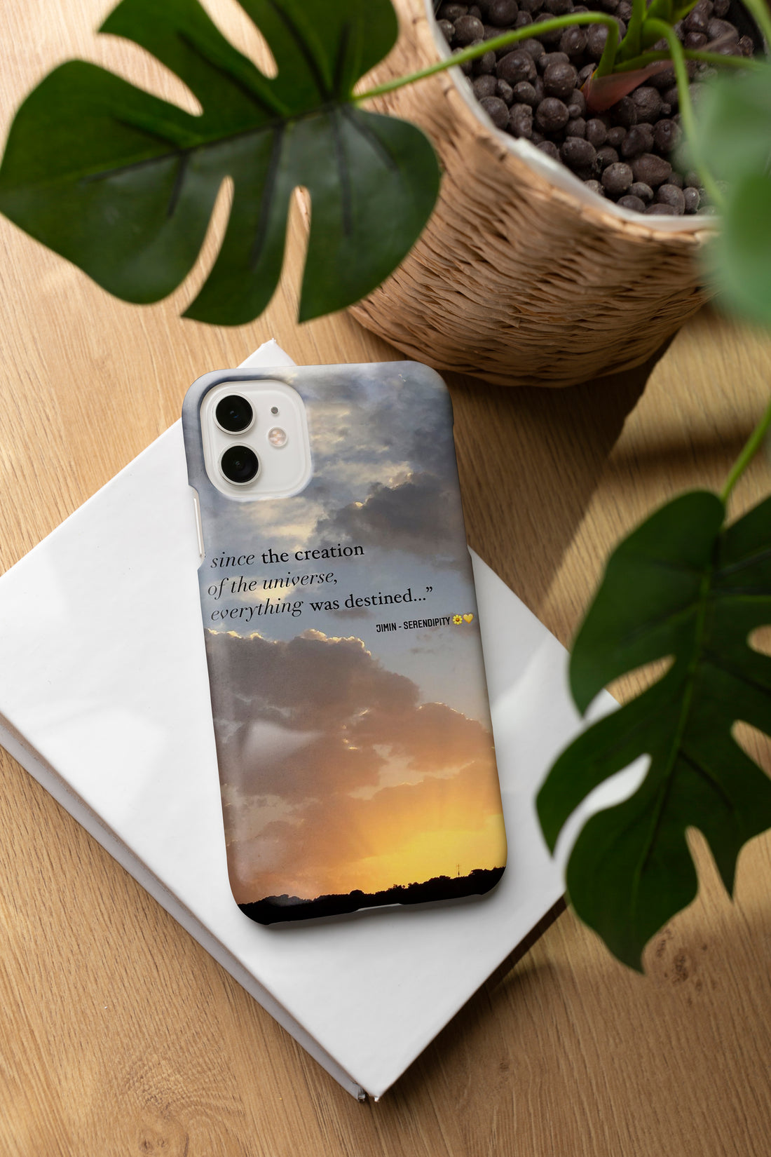 AD085 - Since The Creations - Quotes Mobile Case