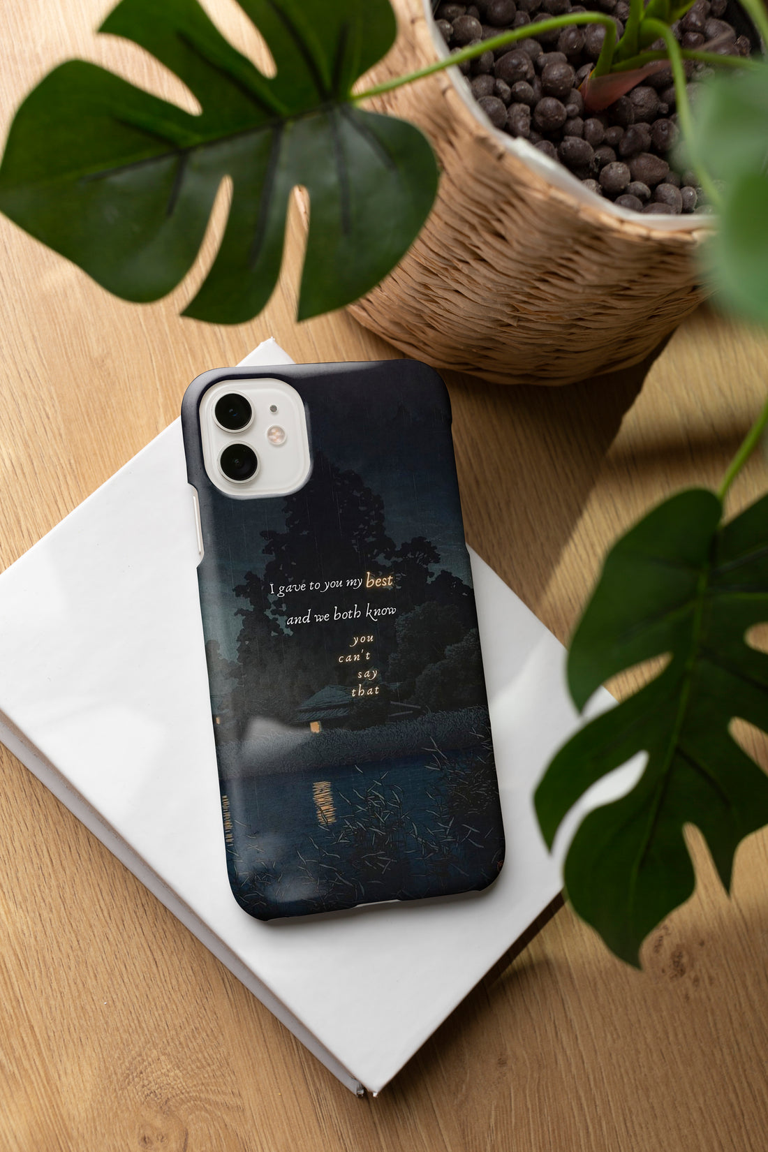 AD088 - I Gave to You My Best - Quotes Mobile Case
