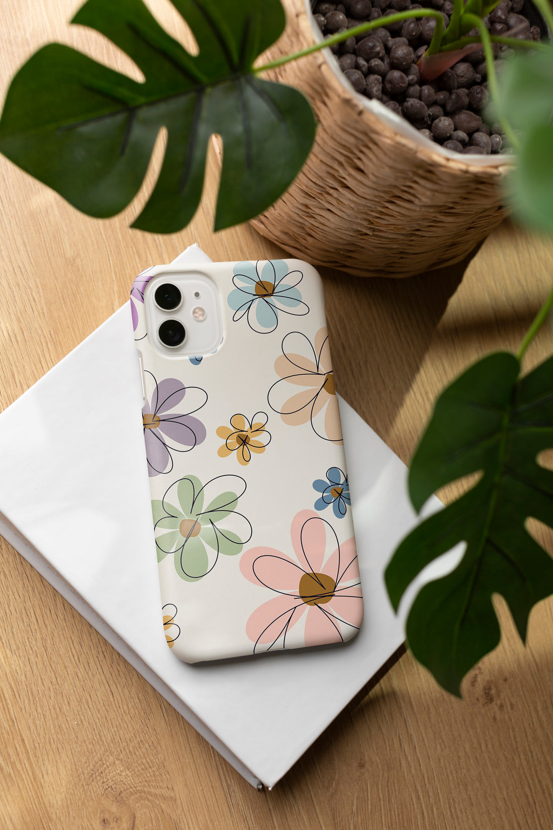 AD091 - Colorful Floral -Mobile Case