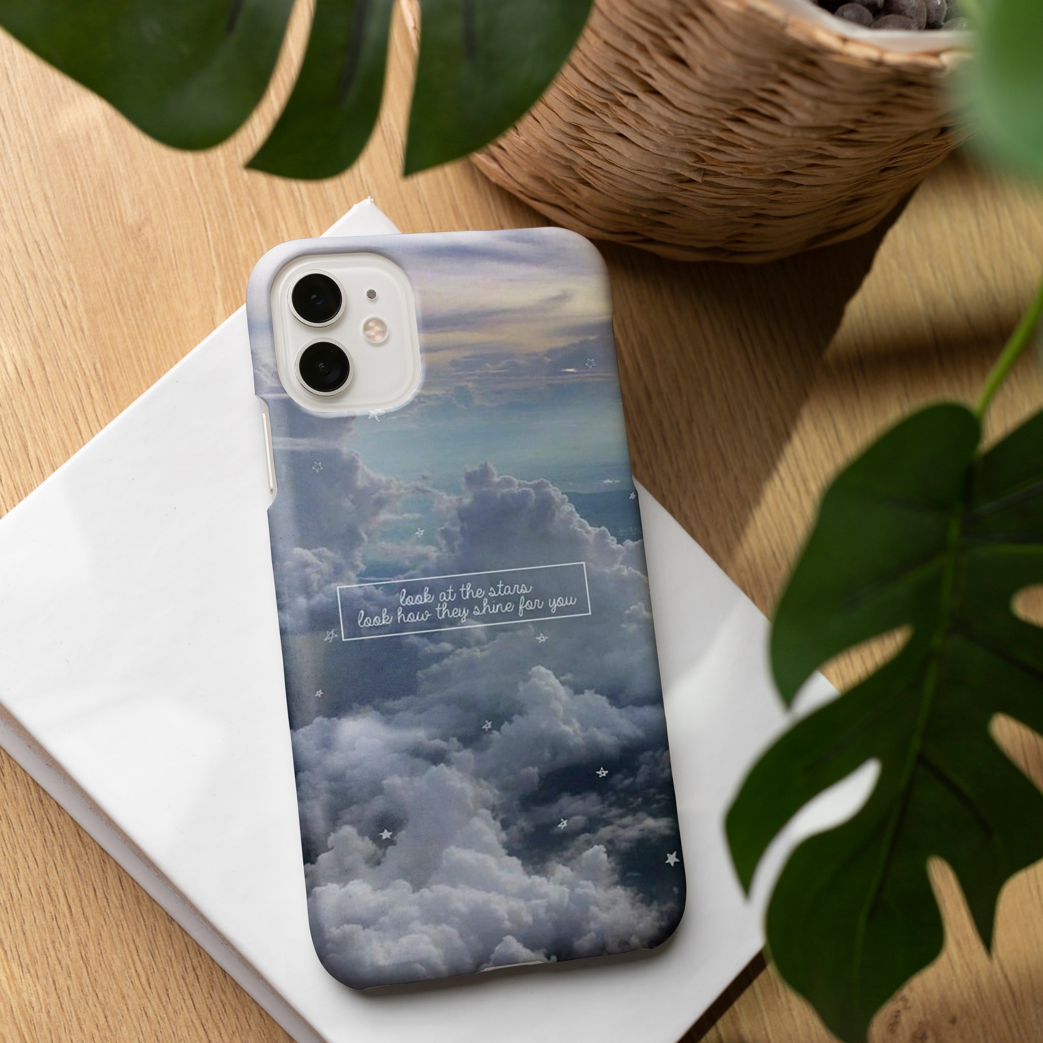 AD092 - Look at the Stars - Clouds Mobile Case
