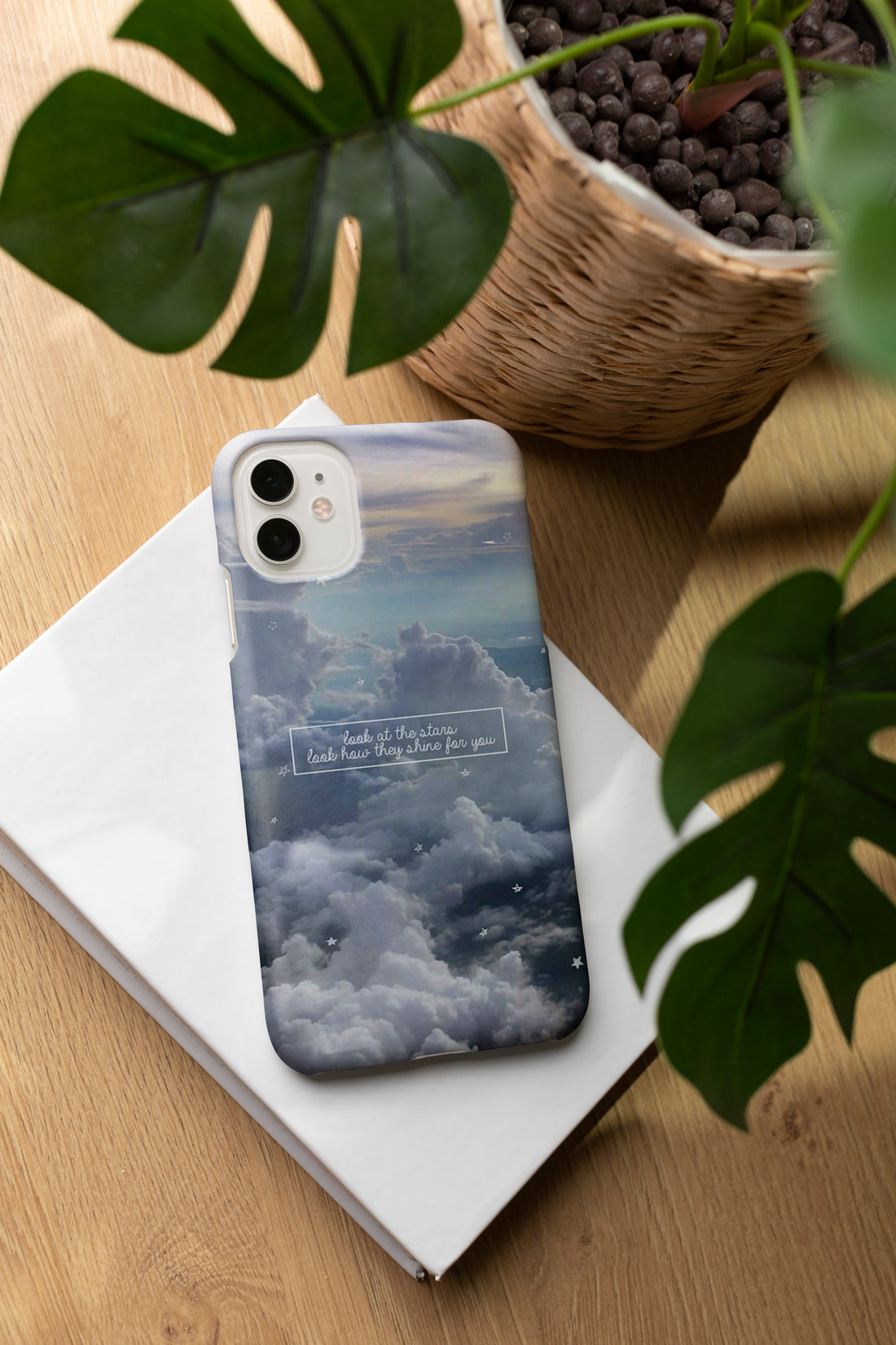 AD092 - Look at the Stars - Clouds Mobile Case