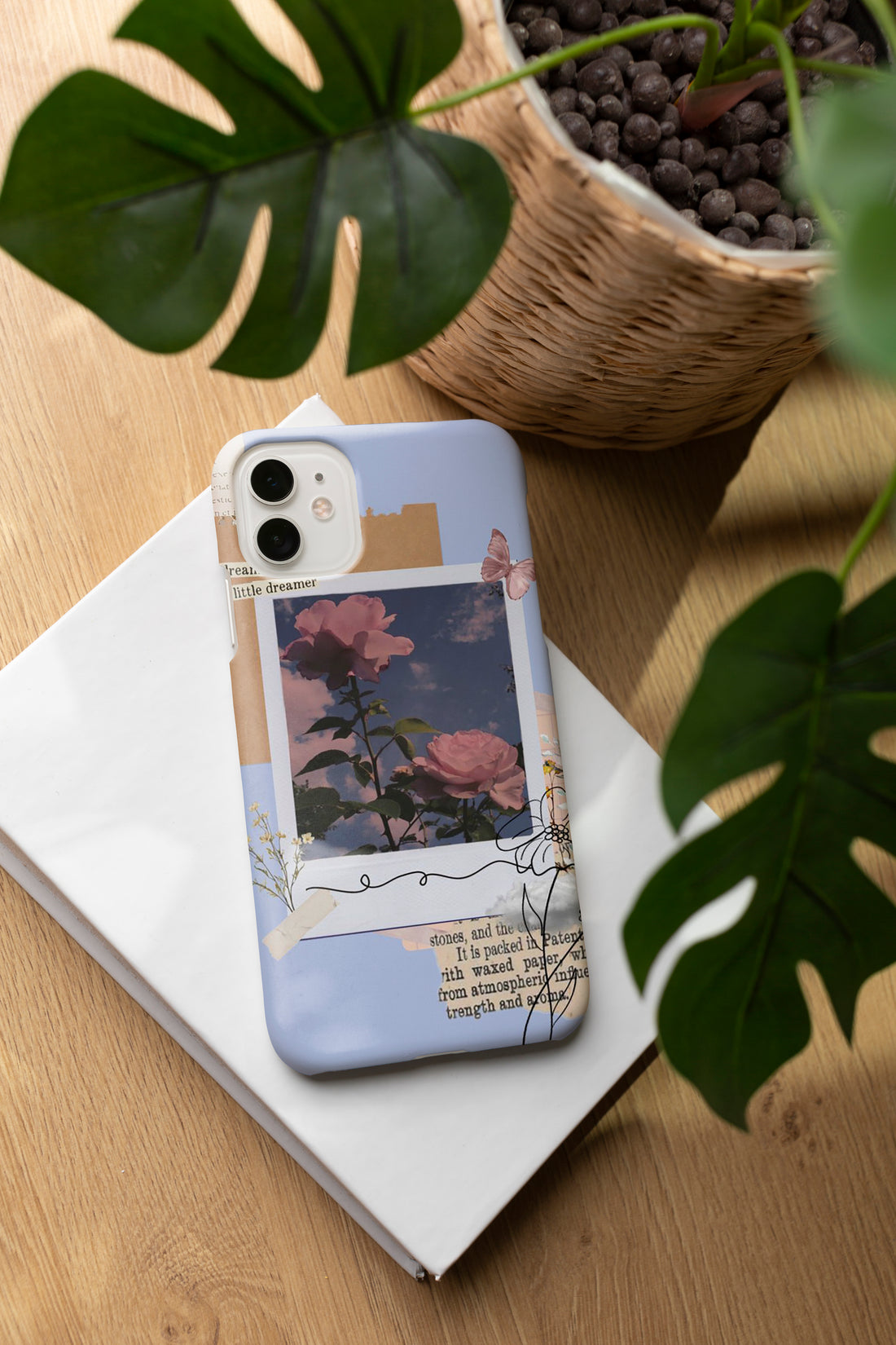 AD093 - Aesthetic Floral - Quotes Mobile Case
