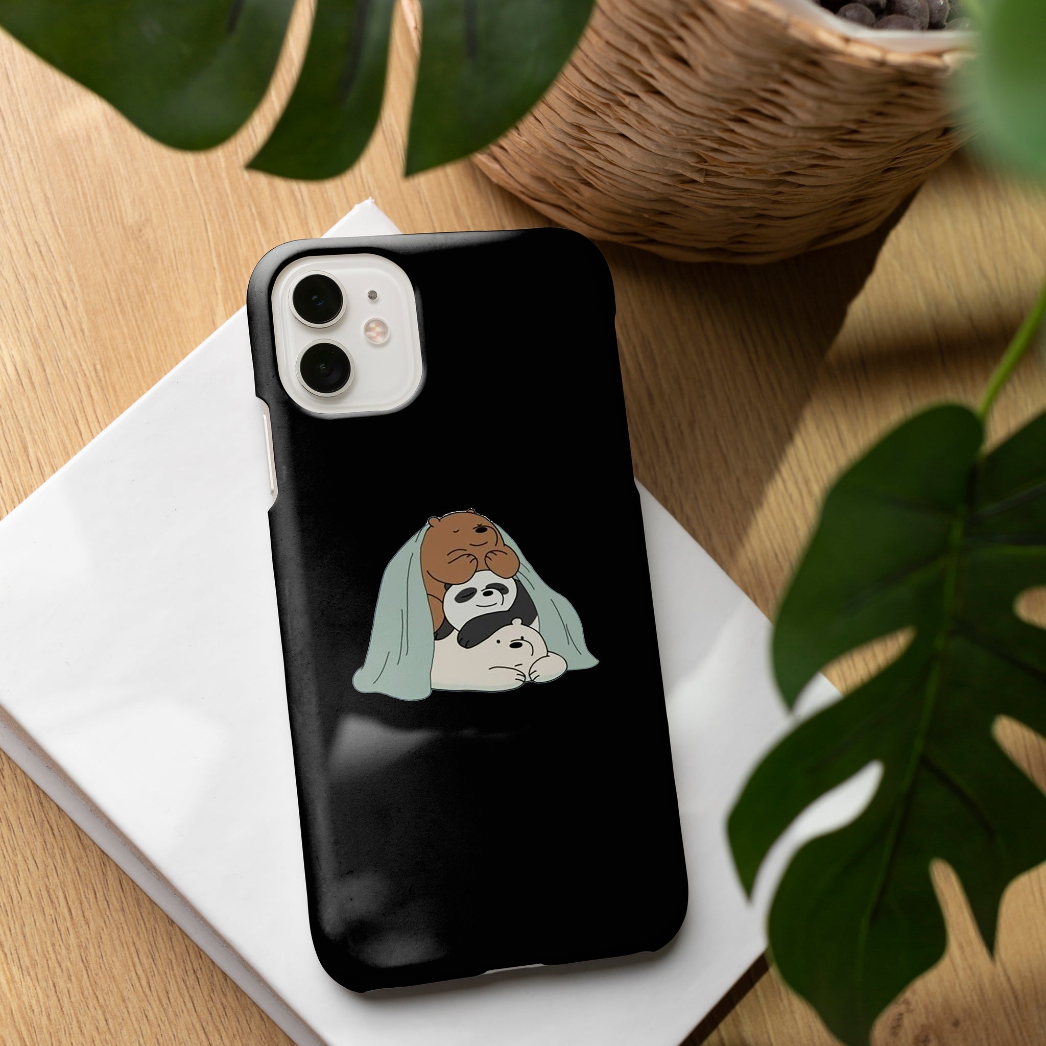 AD094 - We Bare Bears - Bear Mobile Case